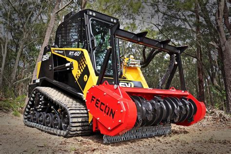 fecon 60 in hydraulic skid steer mulcher|best ctl for forestry mulching.